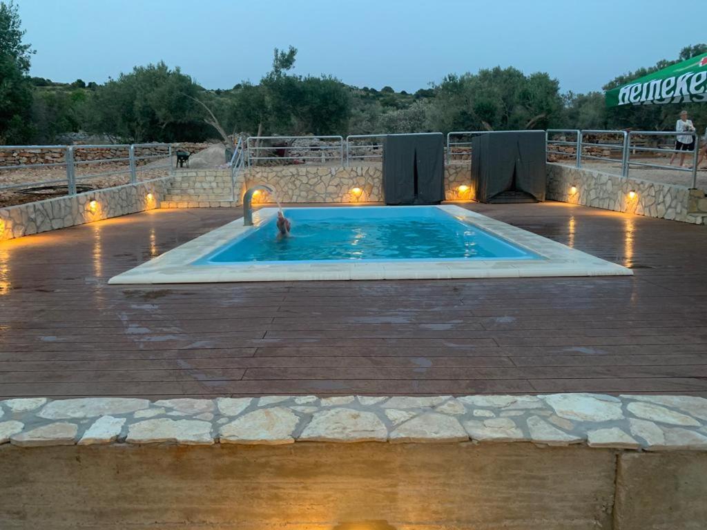 Beach House Hela: Kornati Island Retreat with Pool and Transport Pristanisce Exterior photo