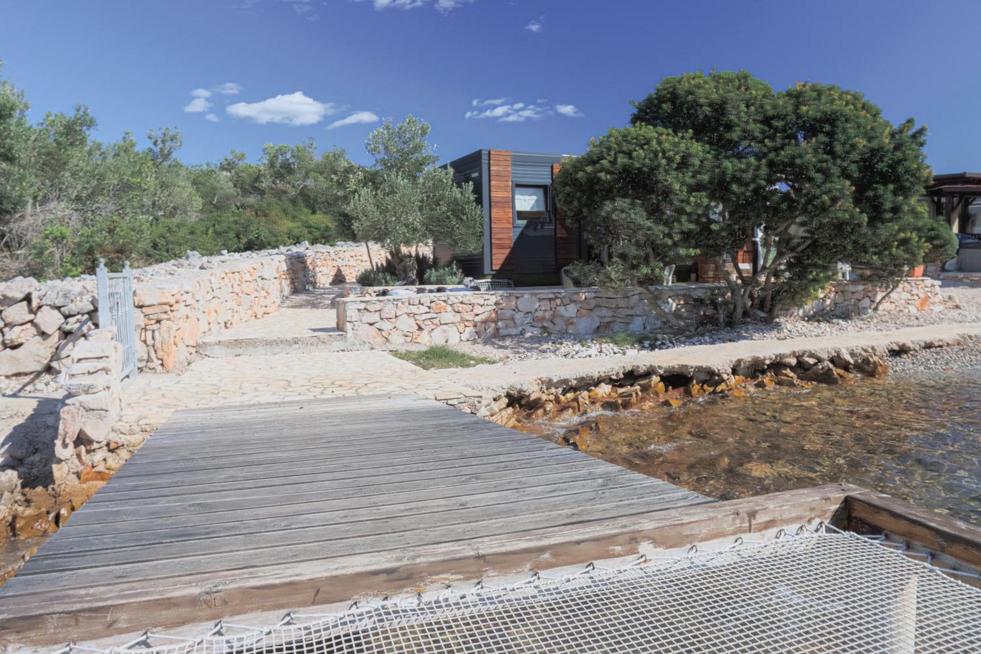 Beach House Hela: Kornati Island Retreat with Pool and Transport Pristanisce Exterior photo